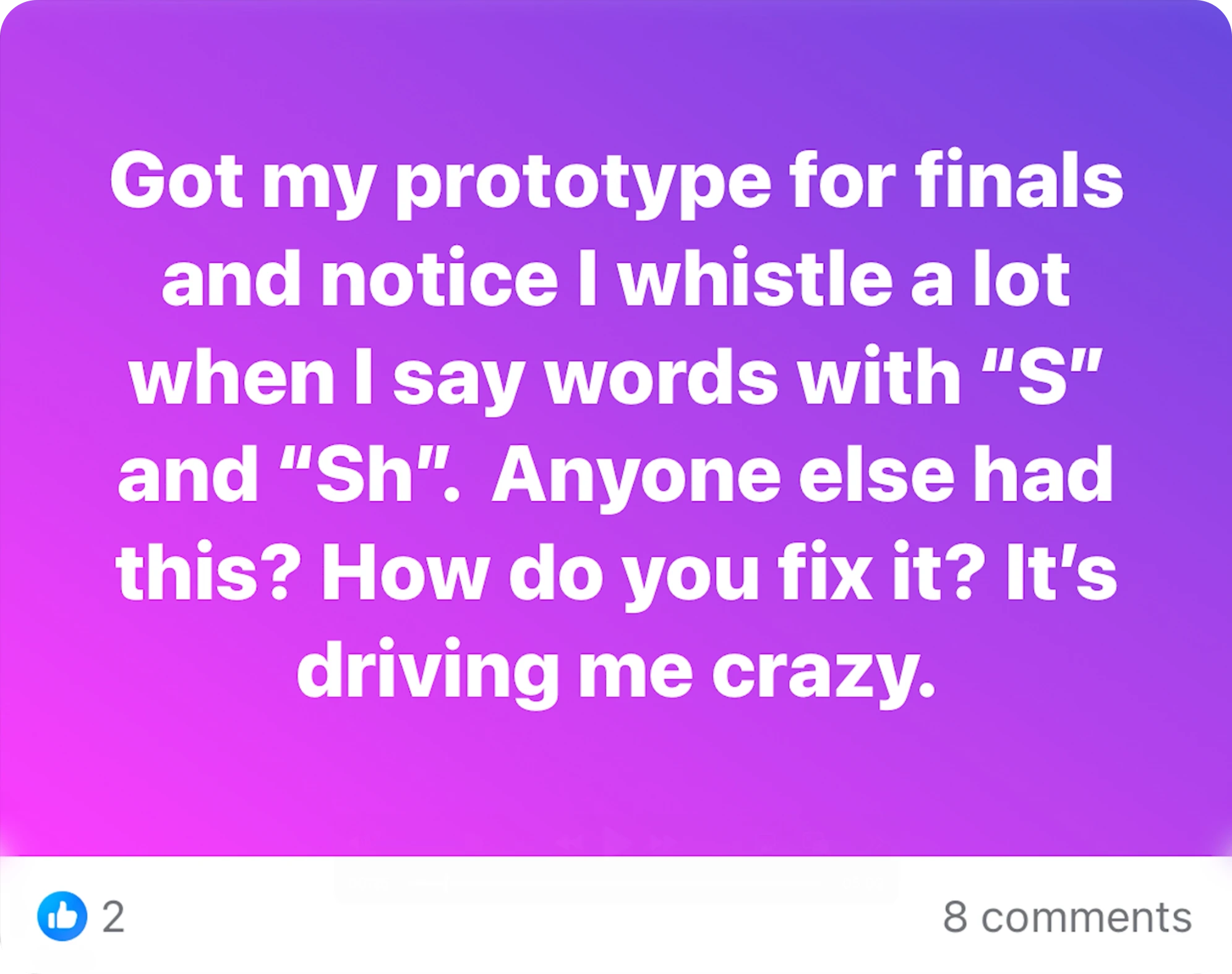 Dental implant questions: Why do my dentures make me whistle?